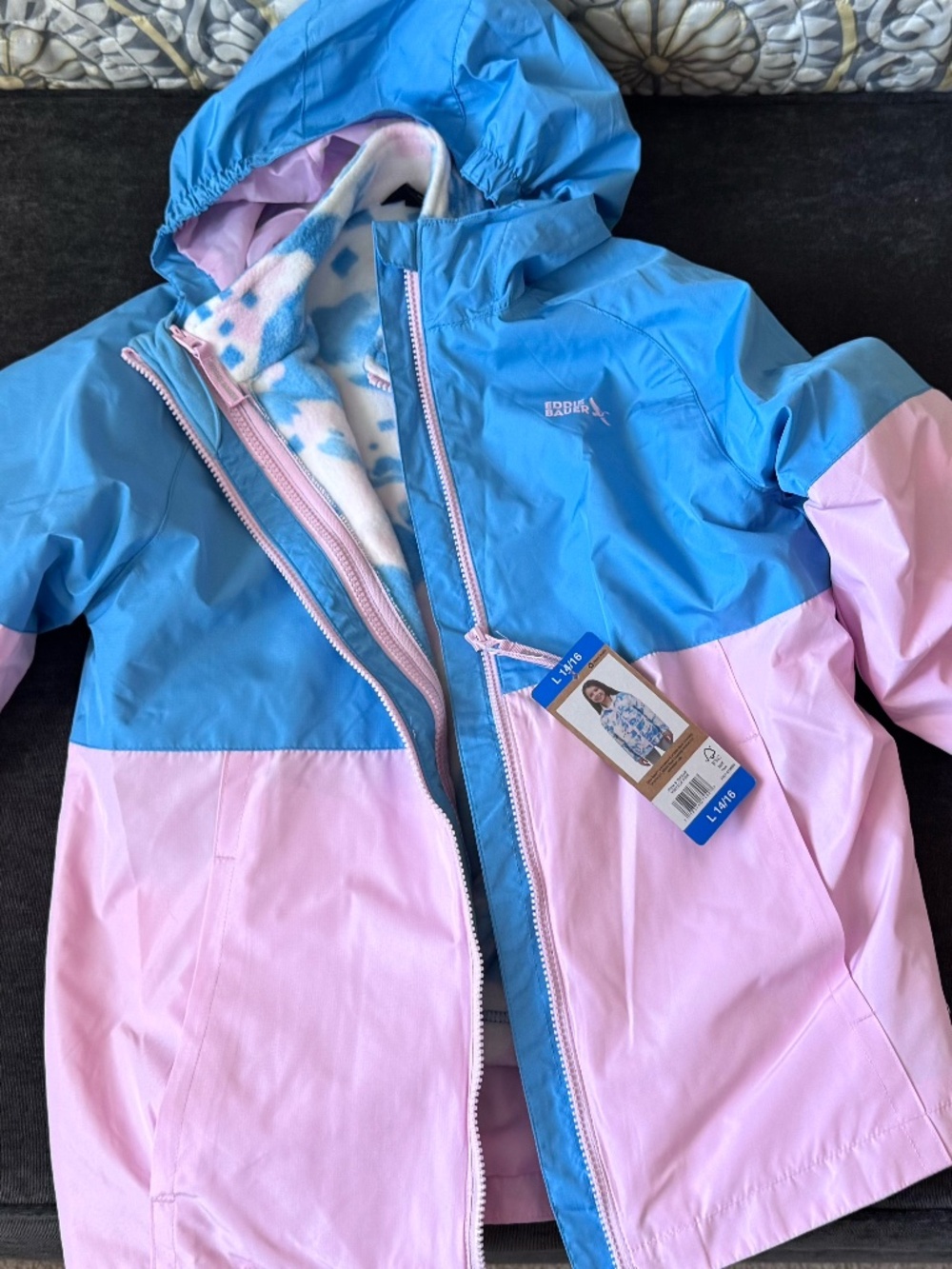 EDDIE BAUER Kids Youth Rain Jacket